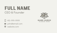 Delivery Box Arrow Business Card