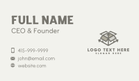 Delivery Box Arrow Business Card
