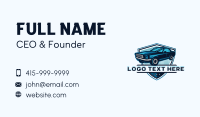 Automotive Car Race Business Card