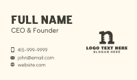 Live Music Business Card example 1