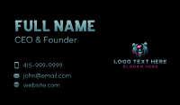 Heart Family Foundation Business Card Design