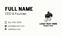 Plug Musical Note Business Card
