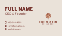 Tree Planting Arborist Business Card