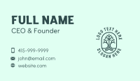 Sustainability Business Card example 2