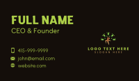 Human Wellness Tree Business Card