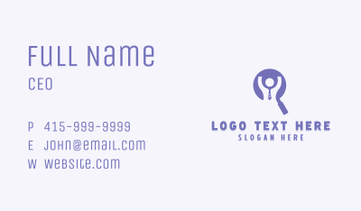 Employee Outsourcing Agency Business Card