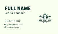 Plant Shovel Landscaping Business Card Design