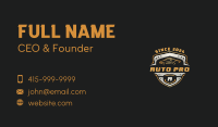 Detail Auto Garage Business Card Image Preview