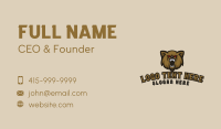 Growling Bear Gaming Business Card