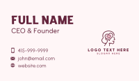 Psychology Mental Wellness Business Card