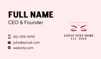 Lash Business Card example 4