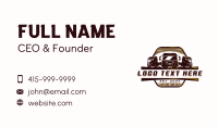 Truck Fleet Logistics Business Card