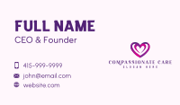 Heart Care Foundation Business Card Image Preview