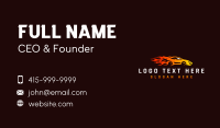 Fast Car Racing Business Card