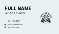 Cut Business Card example 1