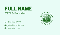 Green Cargo Truck Business Card