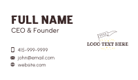 Early Education Business Card example 2