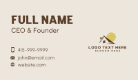 Home Roofing Renovation Business Card