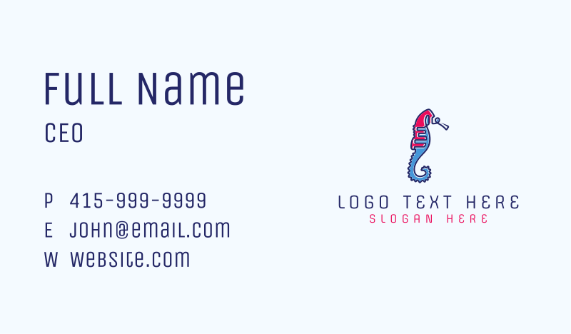 Artistic Business Card example 2