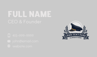 Pilot Cap Uniform Business Card