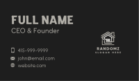 Residential Roofing Renovation Business Card
