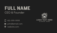 Residential Roofing Renovation Business Card