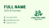 Kinesiology Business Card example 3