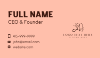 Sophistication Business Card example 3