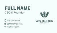 Leaf Acupuncture Wellness  Business Card