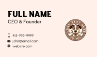 Dog Grooming Veterinary Business Card