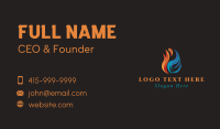 Thermal Cold Heat Business Card