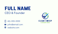 Vacuum Cleaning Disinfection Business Card Image Preview