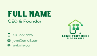 Sustainable Flower House Business Card