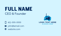 Home Cleaning Bucket Broom Business Card