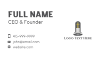 Cross Pedestal Business Card