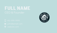 Vaping Smoke Skull Business Card