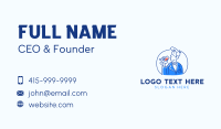Club Men Beverage Business Card