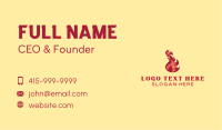 Fire Flame Cooking Business Card