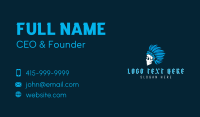 Tribal Skull Gaming Business Card Design