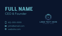 Cyber Technology Software Business Card