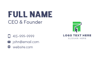 House Construction Paint Roller Business Card