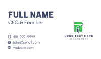 House Construction Paint Roller Business Card Design