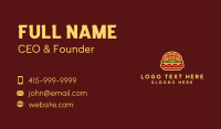 Basketball Cheeseburger Business Card