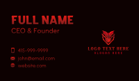  Gaming Dragon Beast Business Card Design