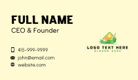 Lawn Mower Gardening Business Card