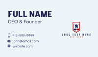 Spartan Boxing Emblem  Business Card Design