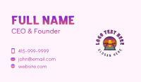 City Sunset Pool Business Card