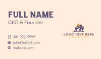 Mountain Wild Bison Business Card Design