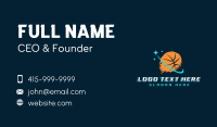 Sports Basketball Game Business Card Design