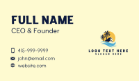 Beach Vacation House Business Card